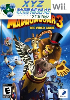 馬達加斯加 3 Madagascar 3 PAL WII(歐版)(DVD版)